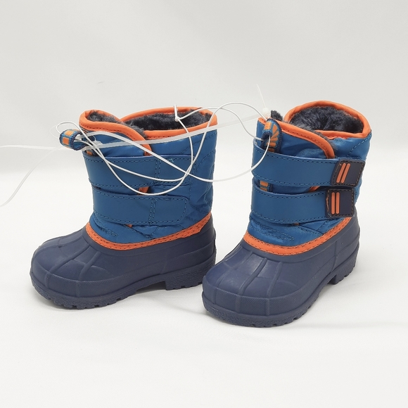 Cat & Jack Kids Winter Snow Boots Size 4 - Picture 4 of 9